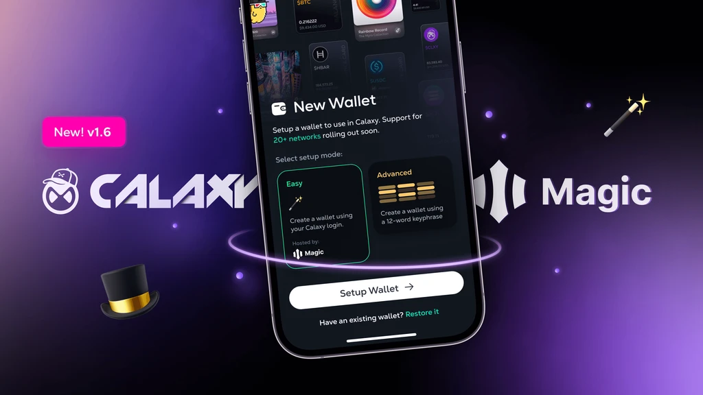 v1.6 — Magic-link wallets.